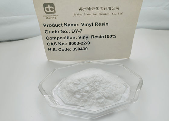 Résine de polymère de chlorure de vinyle de valeur K 41-45 DY-7 équivalente à H15/42TF utilisée dans les encres à jet d'encre PVC sérigraphie encre